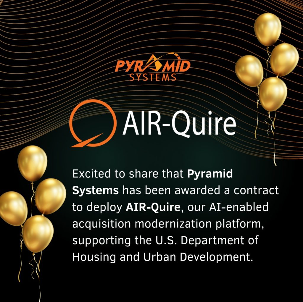 AIR-Quire AI federal acquisition platform &mdash; HUD AMSS contract